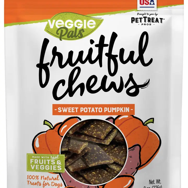 Front of Sweet Potato Pumpkin Veggie Pals product package