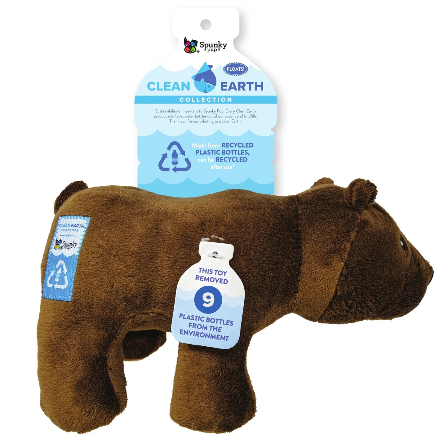 Clean Earth Recycled Plush Bear