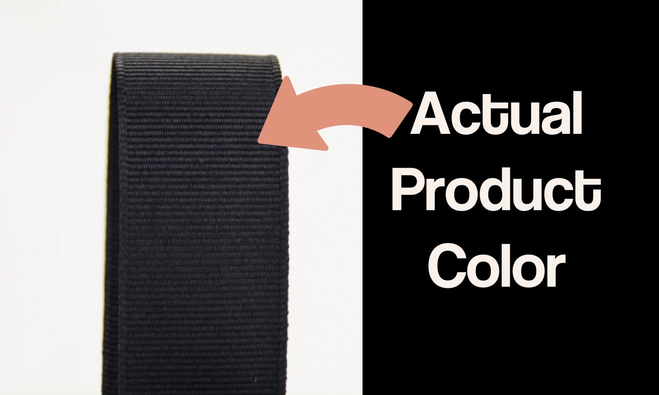 Actual product color of Black Potty Training Bells, designed for easy housebreaking.