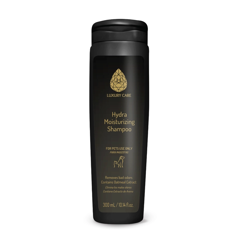 Hydra Luxury Care Moisturizing Shampoo for dogs and cats.